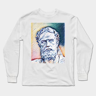 Xenophon Portrait | Xenophon Artwork 12 Long Sleeve T-Shirt